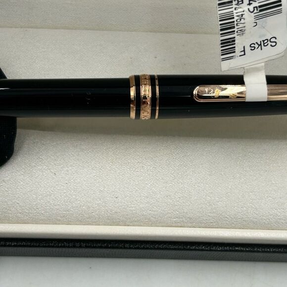 Mont Blanc Meisterstuck ballpoint pen, gold black ink - Picture 6 of 8
